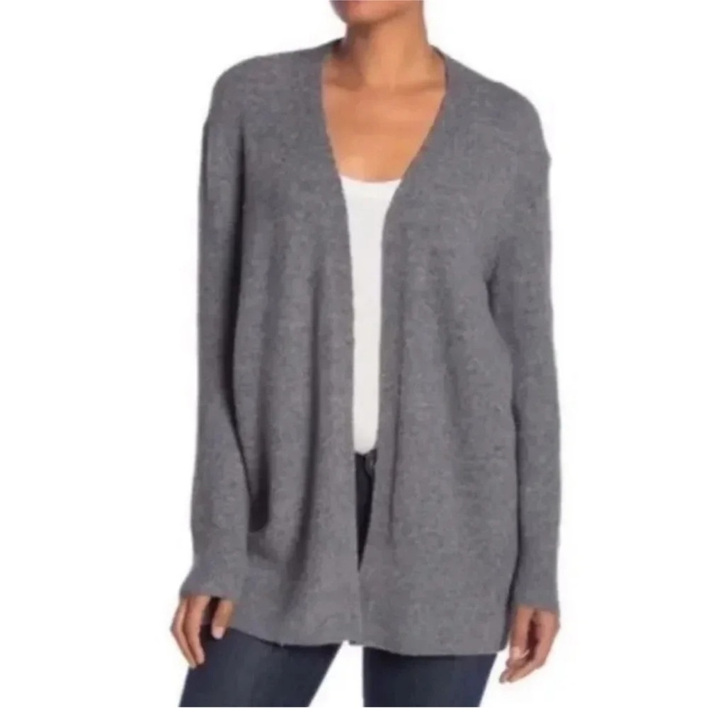 MADEWELL Gray CARDIGAN Women's Wool Alpaca Blend Sweater S